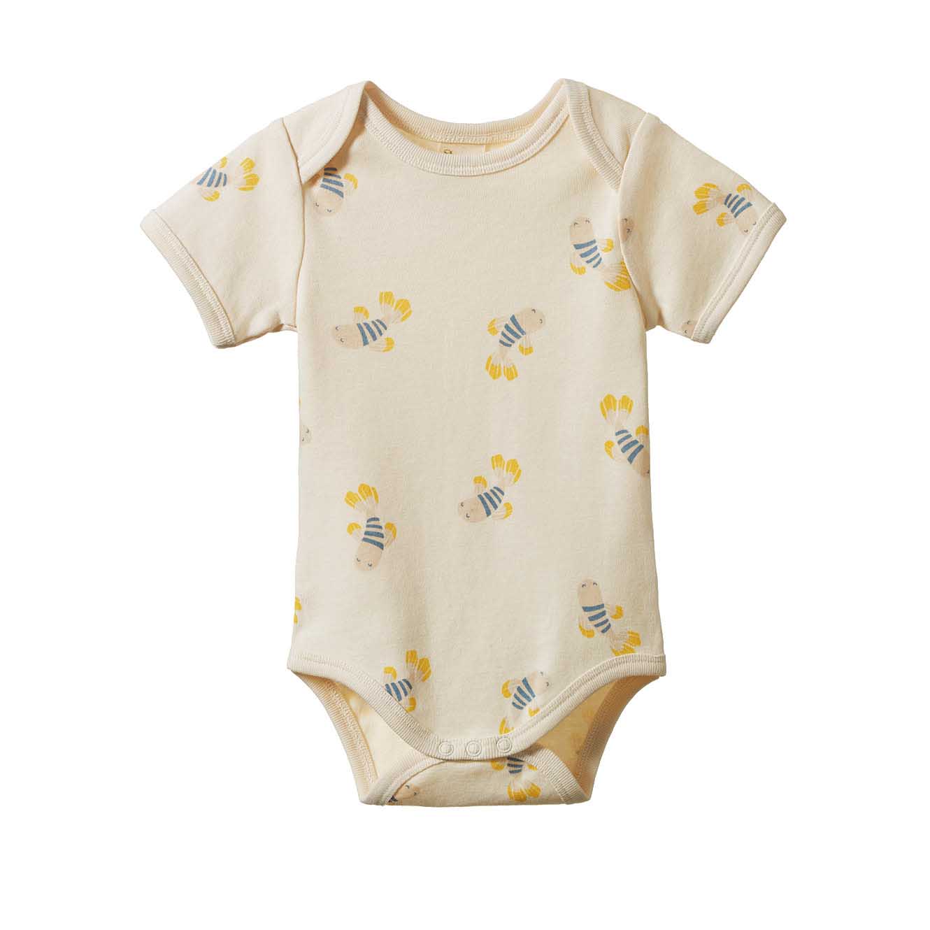 Nature Baby Short Sleeve Bodysuit